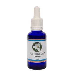 Pipetflesje 30ml. Bloesem Essence Chakra essence 1 | Star Remedies