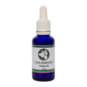 Pipetflesje 30ml. Bloesem Essence Chakra essence 3 | Star Remedies