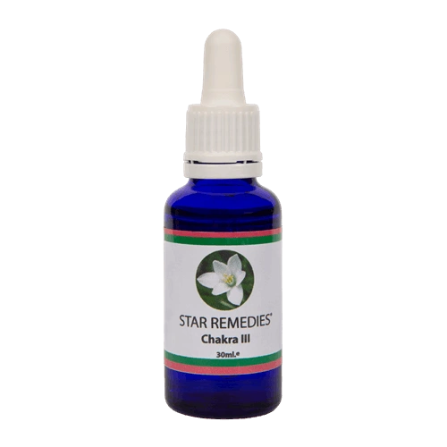 Pipetflesje 30ml. Bloesem Essence Chakra essence 3 | Star Remedies