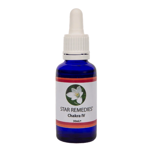 Pipetflesje 30ml. Bloesem Essence Chakra essence 4 | Star Remedies